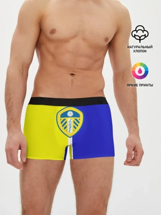 Мужские трусы боксеры / Лидс Юнайтед 3D