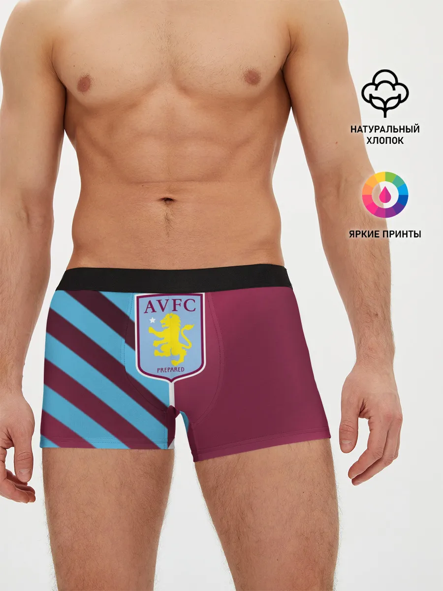 Мужские трусы боксеры / Астон Вилла