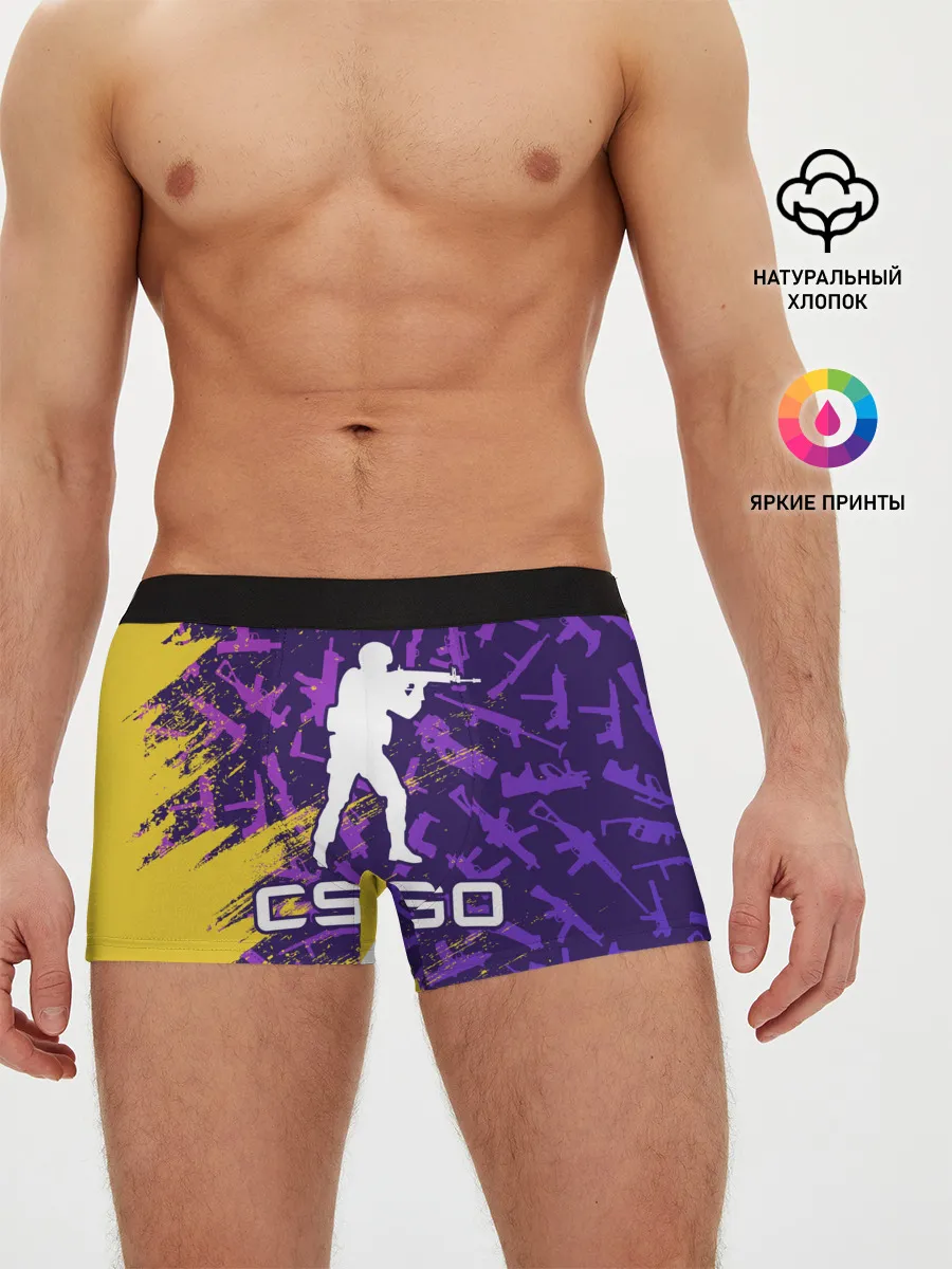 Мужские трусы боксеры / CS GO | КС ГО