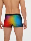 Мужские трусы боксеры / Радужный градиент