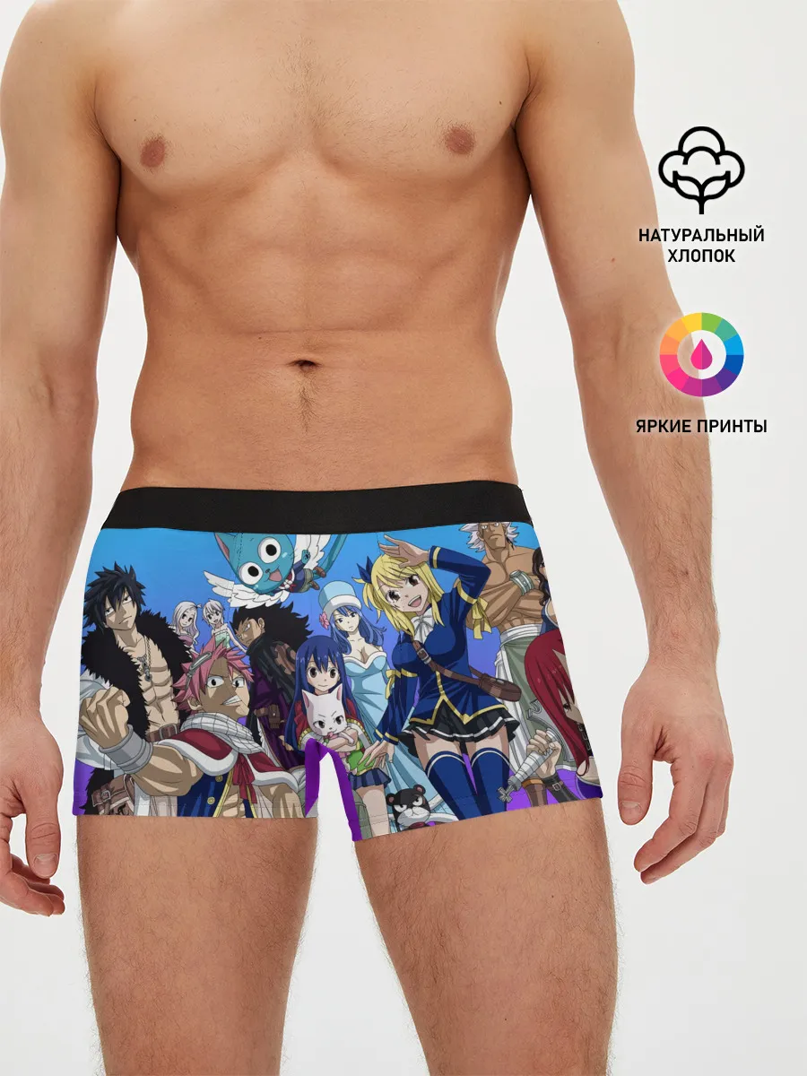 Мужские трусы боксеры / All heroes of Fairy Tail