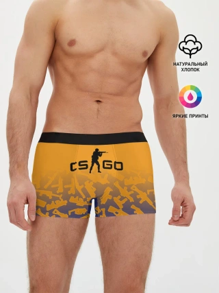 Мужские трусы боксеры / CS GO | КС ГО