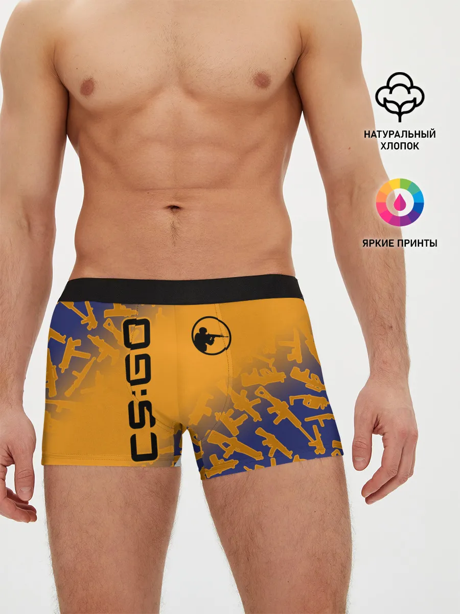 Мужские трусы боксеры / CS GO | КС ГО