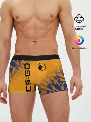 Мужские трусы боксеры / CS GO | КС ГО