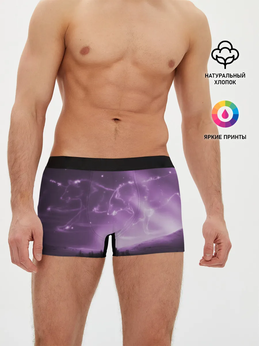 Мужские трусы боксеры / ВОЛКИ СОЗВЕЗДИЯ