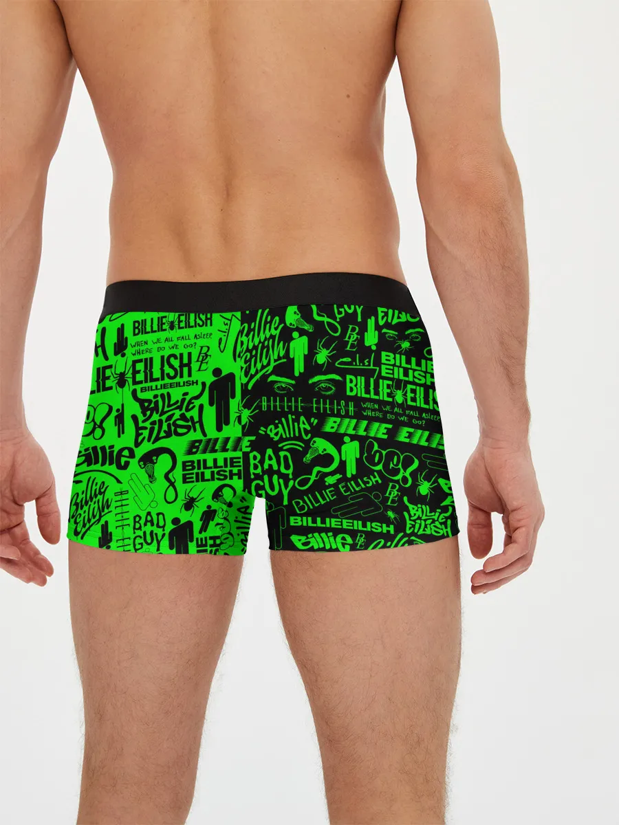 Мужские трусы боксеры / BILLIE EILISH | БИЛЛИ АЙЛИШ