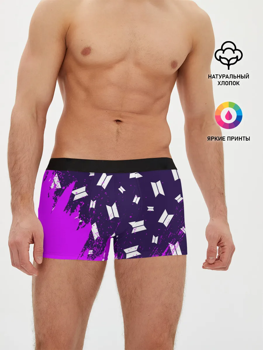 Мужские трусы боксеры / BTS / БТС