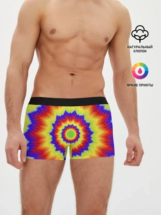 Мужские трусы боксеры / Tie-Dye