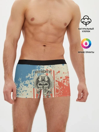 Мужские трусы боксеры / Authentic Motorcycle