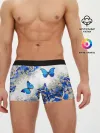 Мужские трусы боксеры / Butterfly | Blue White