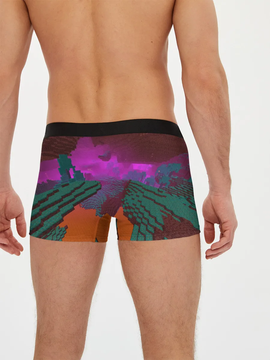 Мужские трусы боксеры / Майнкрафт | Minecraft Hoglin