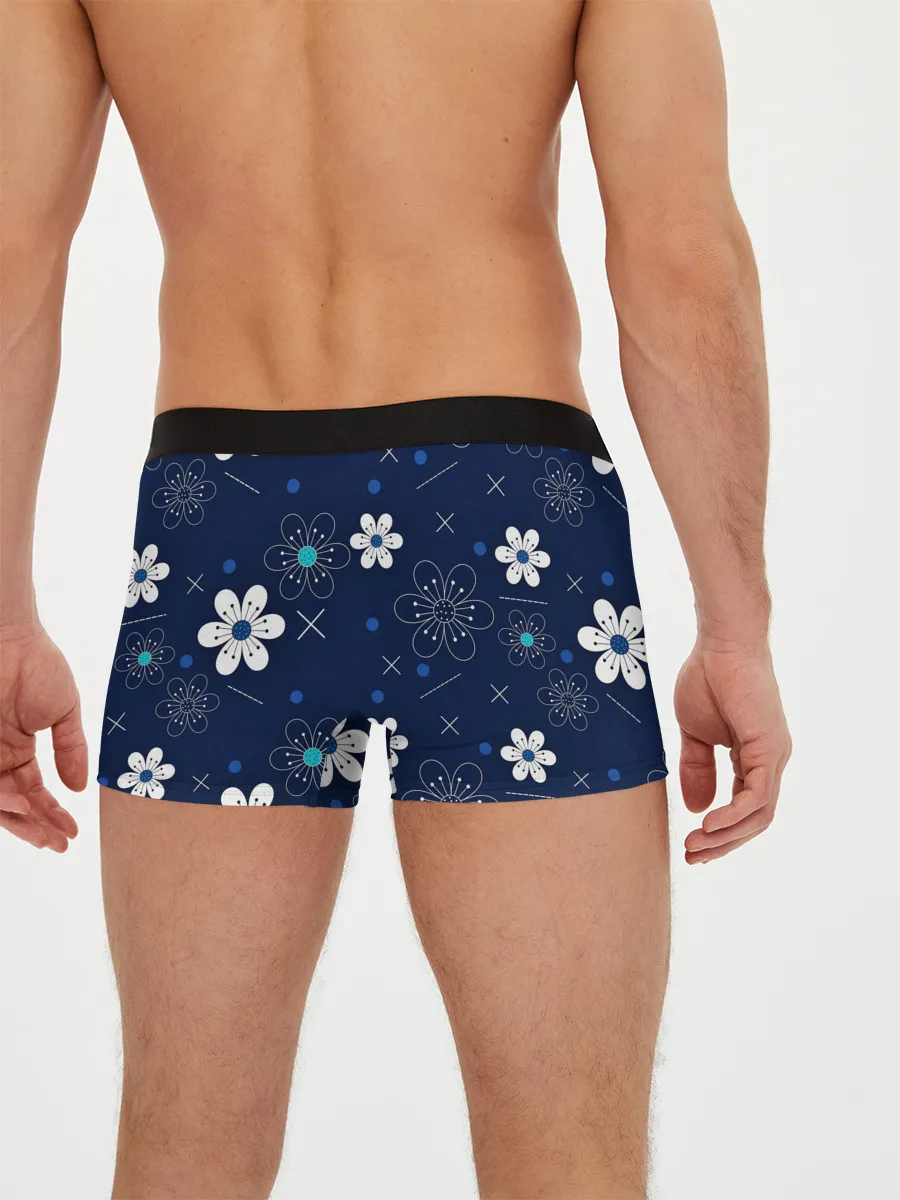 Мужские трусы боксеры / Ночная поляна