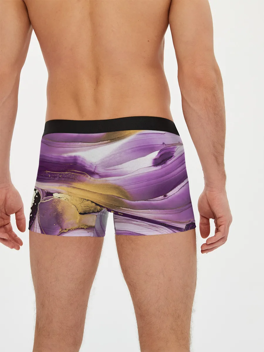 Мужские трусы боксеры / Наслоение красок