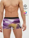 Мужские трусы боксеры / Наслоение красок