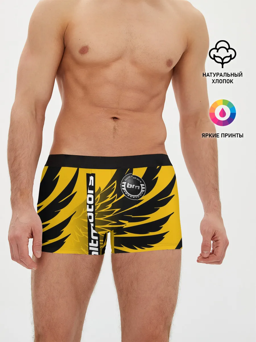 Мужские трусы боксеры / BALTMOTORS / КРЫЛЬЯ
