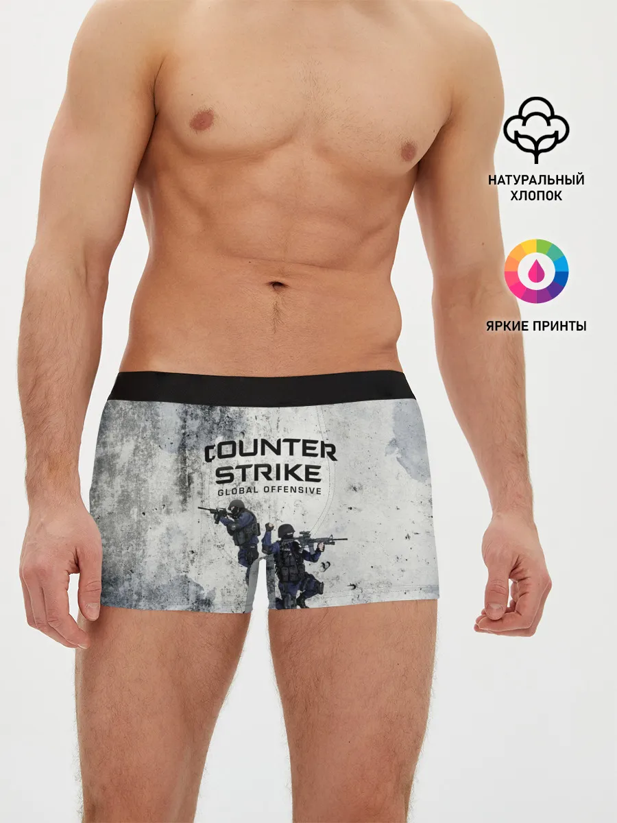 Мужские трусы боксеры / COUNTER TERRORIST | CS GO