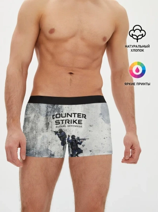 Мужские трусы боксеры / COUNTER TERRORIST | CS GO