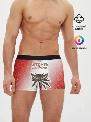 Мужские трусы боксеры / The Witcher Monster Slayer - Noise