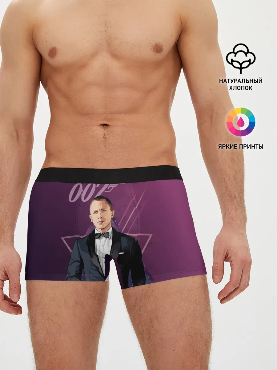 Мужские трусы боксеры / агент 007 Джеймс Бонд