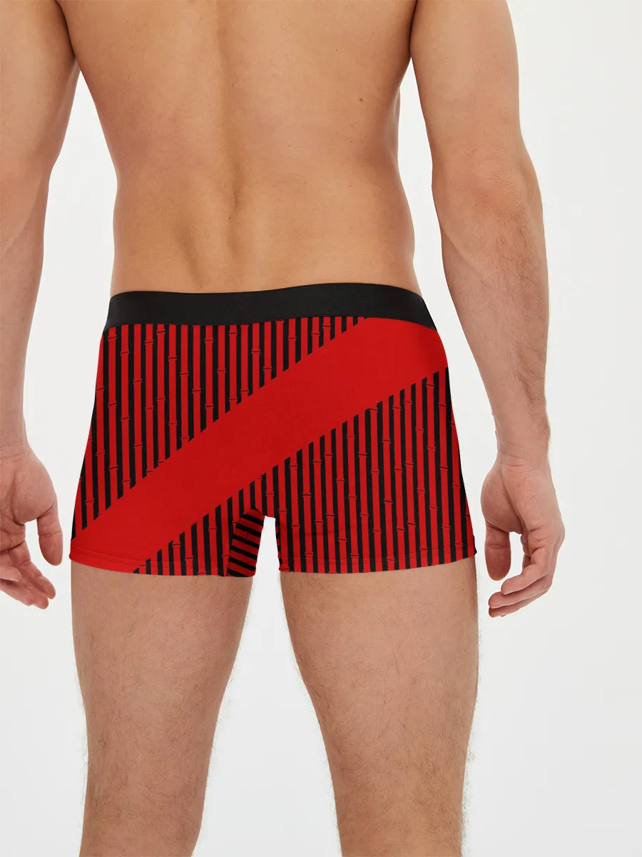 Мужские трусы боксеры / Red wood