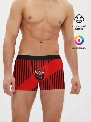 Мужские трусы боксеры / Red wood