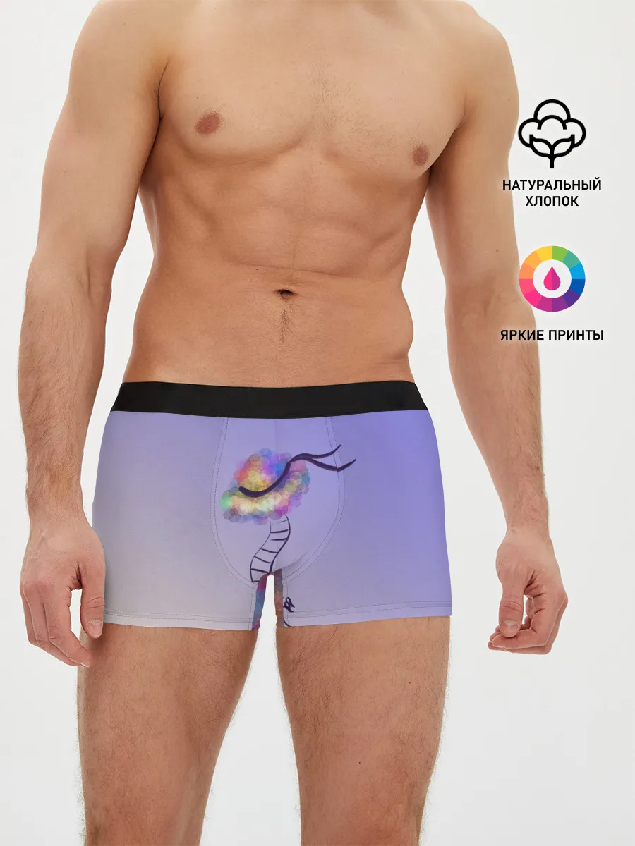 Мужские трусы боксеры / Полетели!