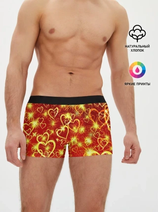Мужские трусы боксеры / Любовный взрыв