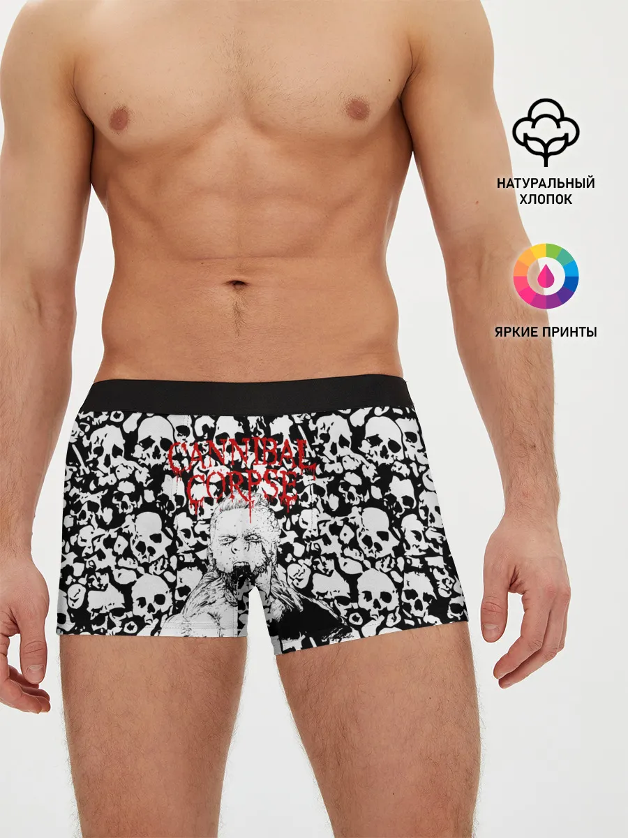 Мужские трусы боксеры / Cannibal Corpse | Труп Каннибала