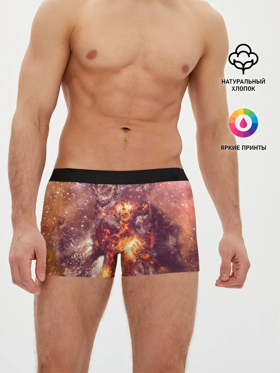 Мужские трусы боксеры / ДЬЯВОЛ | GALAXY DIABLO