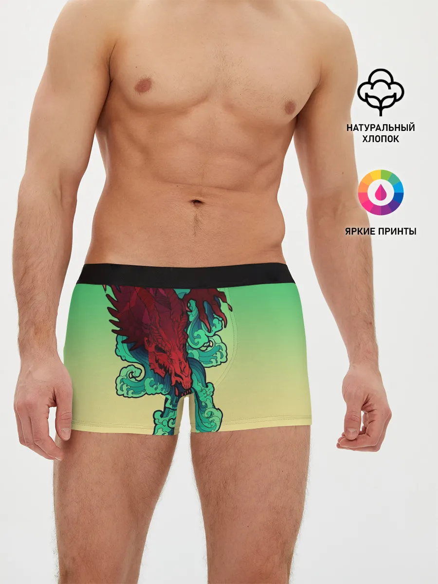 Мужские трусы боксеры / Дракон