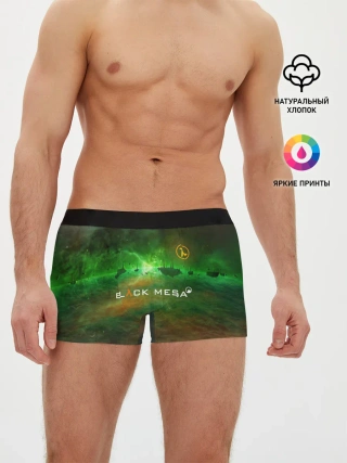 Мужские трусы боксеры / BLACK MESA | HALF-LIFE