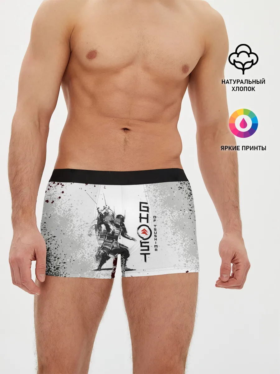 Мужские трусы боксеры / Ghost of Tsushim | Призрак Цусима