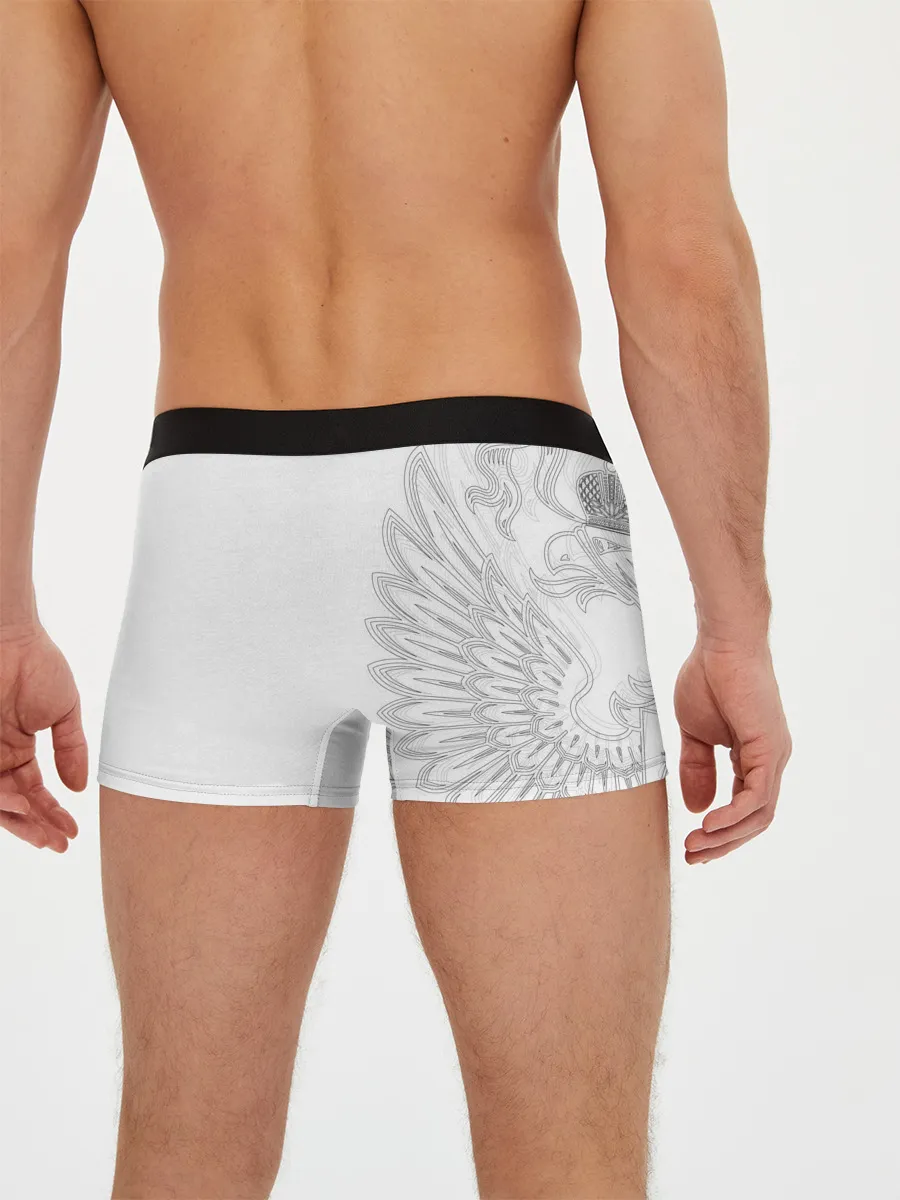 Мужские трусы боксеры / Russia | MSKSide Colorless