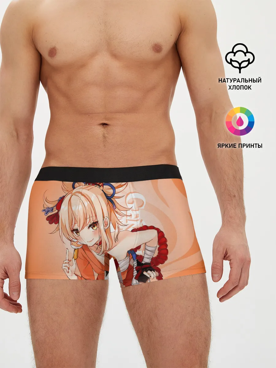 Мужские трусы боксеры / Genshin Impact, Ёимия
