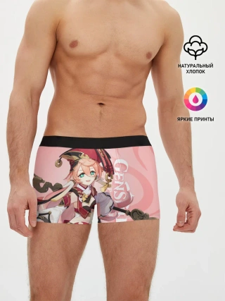 Мужские трусы боксеры / Genshin Impact, Янь Фэй