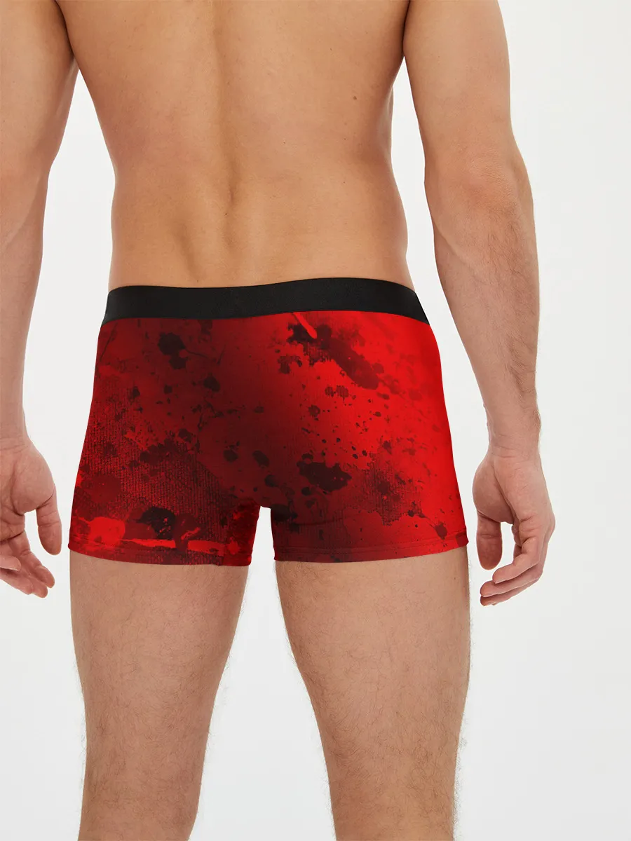 Мужские трусы боксеры / USSR - Серп и Молот - Краска