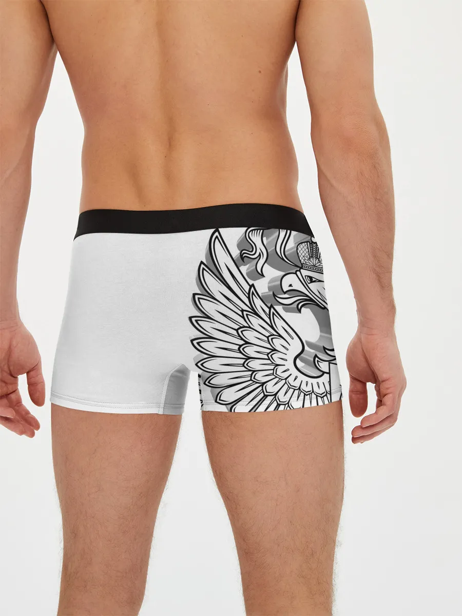 Мужские трусы боксеры / Russia | MSKSide 3D Logo