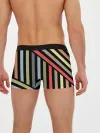 Мужские трусы боксеры / Абстрактный полосатый узор