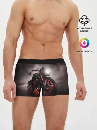 Мужские трусы боксеры / СУПЕРБАЙК