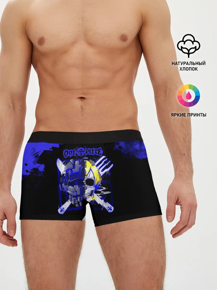 Мужские трусы боксеры / Винсмок Санджи One Piece