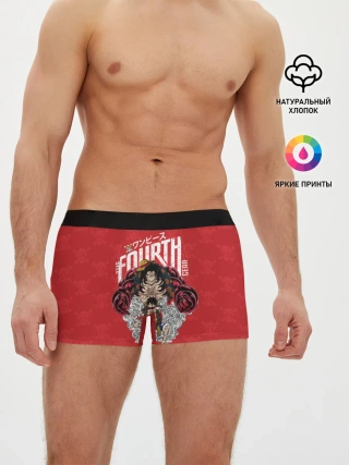 Мужские трусы боксеры / Луффи | резиновый Лу One Piece