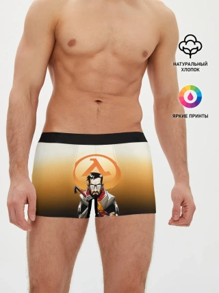 Мужские трусы боксеры / FREEMAN | HALF-LIFE