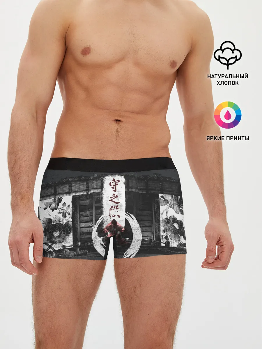 Мужские трусы боксеры / Самурай | Призрак Цусимы
