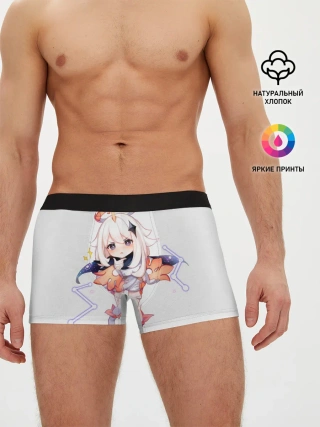 Мужские трусы боксеры / Паймон из Genshin Impact