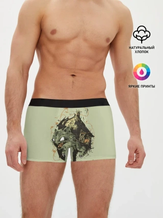 Мужские трусы боксеры / Horror Bulbasaur