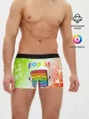 Мужские трусы боксеры / Pop It - Happy - Lightning