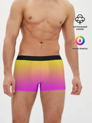 Мужские трусы боксеры / Яркий рассвет