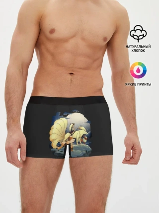 Мужские трусы боксеры / Принцесса Мононоке х Покемоны