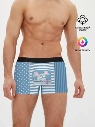 Мужские трусы боксеры / Веселая Мышь