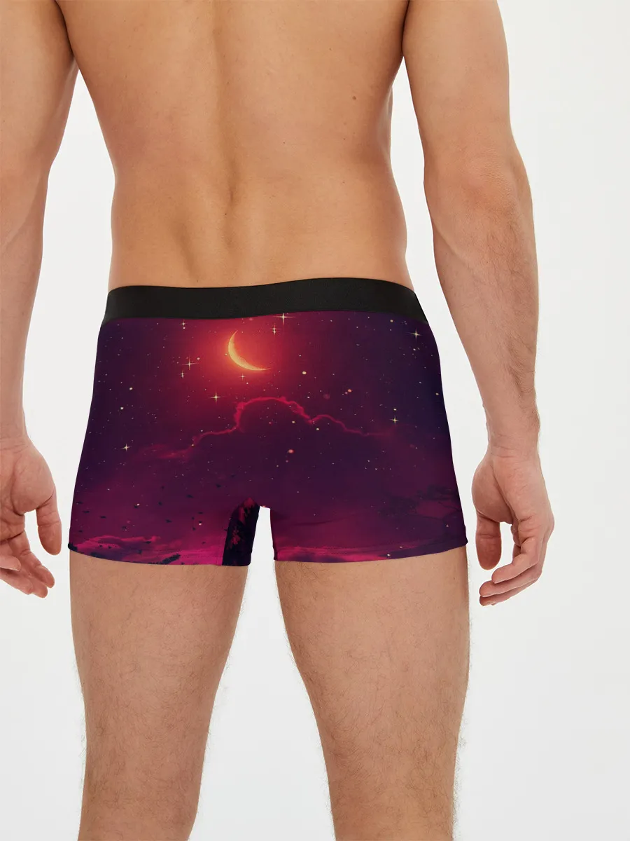 Мужские трусы боксеры / СКАЗОЧНАЯ НОЧЬ 2 КРАСНЫЙ